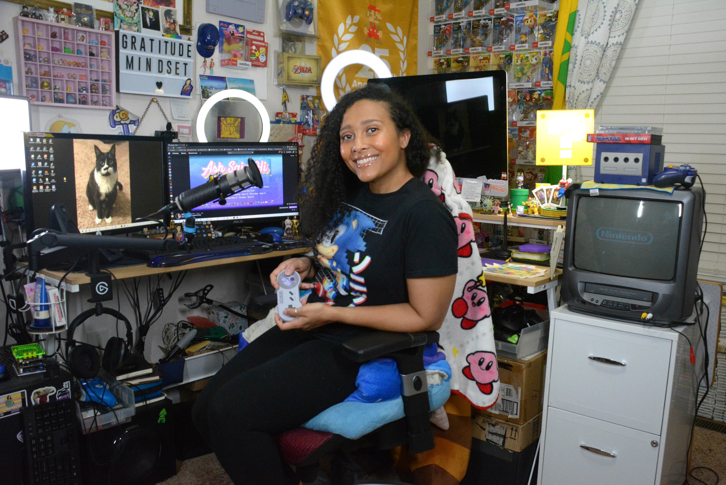 Retro game streamer AshSaidHi built a lively community out of nostalgia